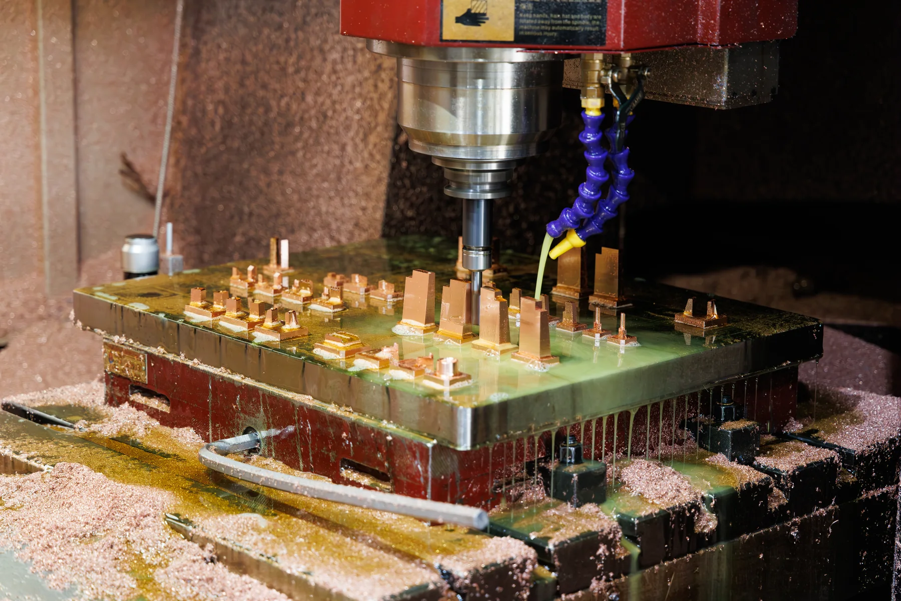 Machining equipment in the BOFEI factory