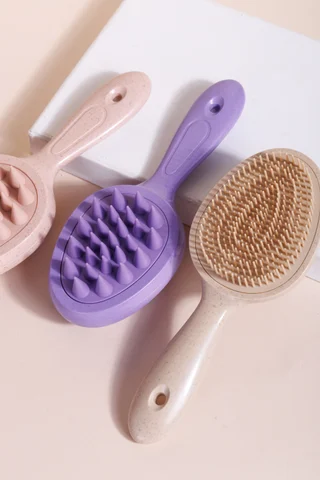 Scalp Shampoo Brush X102 · Wheat Series 2