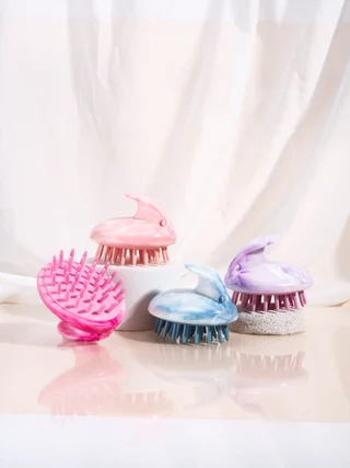 Scalp Shampoo Brush X094 · Marbled 2