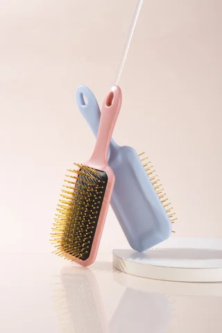 Metal-Pin Cushion Hair Brush QN213