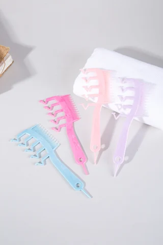 Hair Comb L048 · Marbled 2