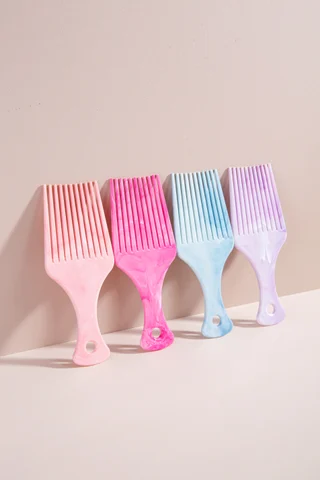 Hair Pick YT015 · Marbled