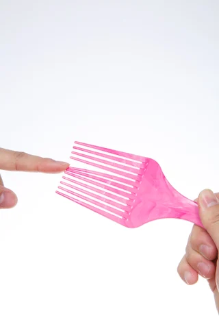 Hair Pick YT015 · Marbled 2